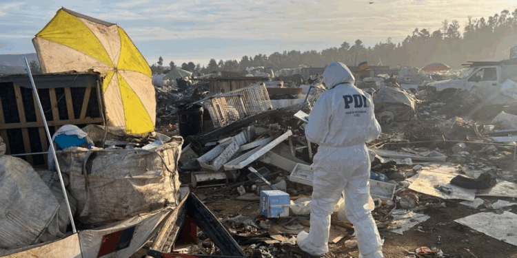 Homicidio violento en el vertedero Los Molles de Valparaíso activa a la PDI.