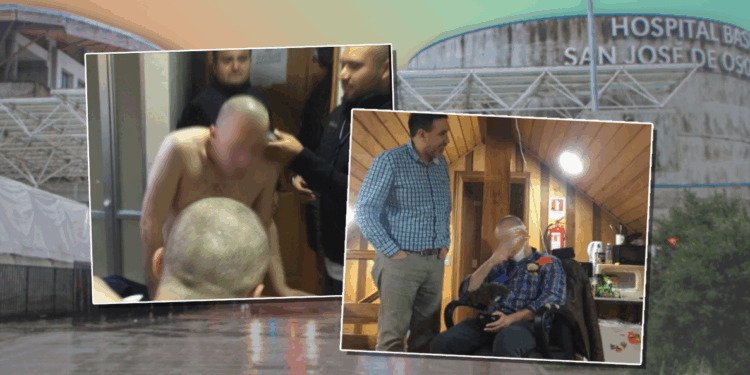 Tres exfuncionarios del Hospital de Osorno son arrestados por torturar a un empleado con TEA.