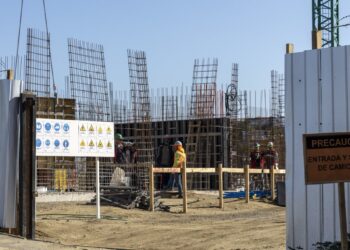 Comienza la construcción de un nuevo conjunto de viviendas sociales en el cerro Placeres de Valparaíso.