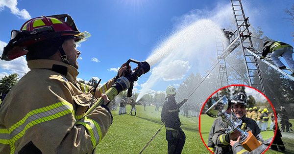 ¡Bomba EEUU de Colina se lleva el primer lugar en la Competencia Bomberil 2025! Un día de orgullo y unión en la comuna.