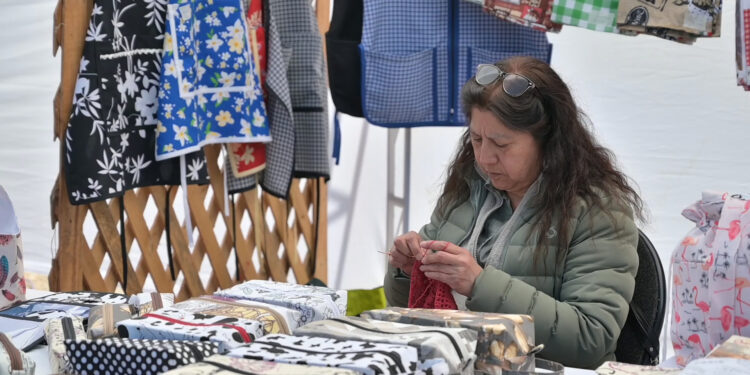 Emprendedores destacan en la IV Feria de Juntas de Vecinos del Sector Nororiente.