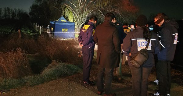 Cachan a dos cabros metidos en un homicidio en Lampa.