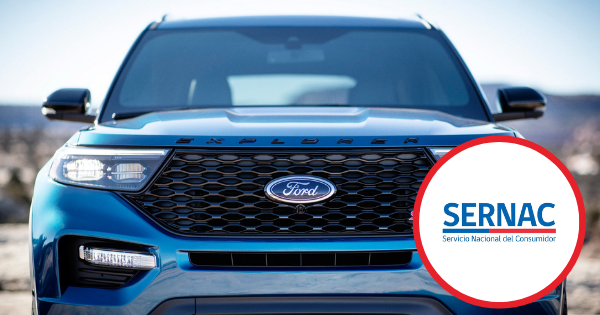 Sernac advierte sobre posible problema en autos Ford vendidos en Chile.