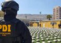 Confiscan 1,3 toneladas de estupefacientes en operativos policiales contra el crimen organizado y el narcotráfico transnacional en Antofagasta.