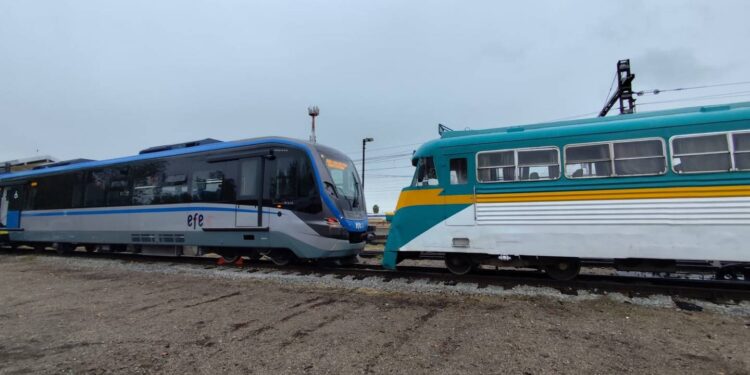 Acuerdo entre el GORE y EFE permitirá establecer siete paradas intermedias en el ramal Talca-Constitución.