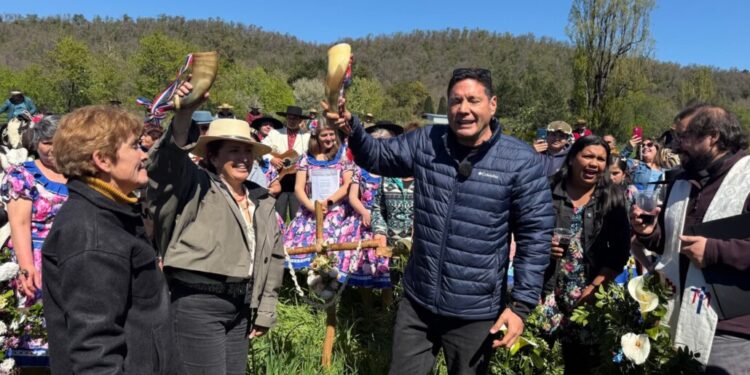 Pancho Saavedra filmó un fascinante episodio de “Lugares que Hablan” en la precordillera del Biobío.