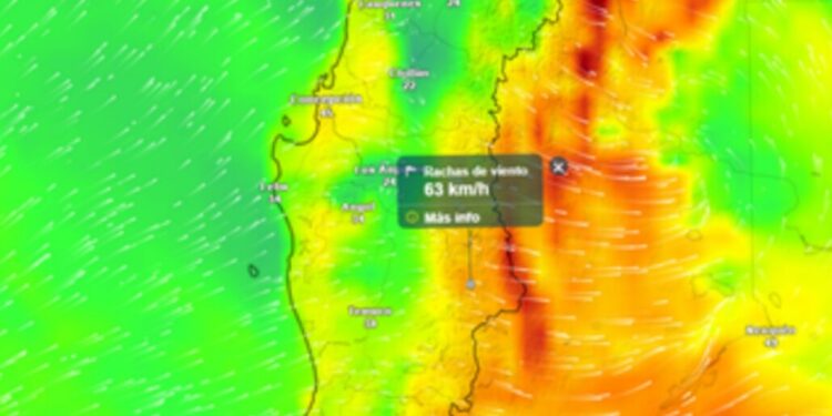 Regresan las lluvias al Biobío: se esperan hasta 30 milímetros y vientos de 40 km/h.