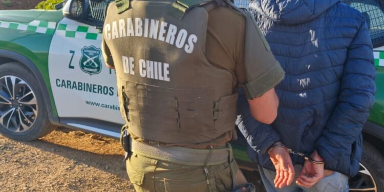 Detenido y droga incautada tras persecución en el sector rural de Quilleco.