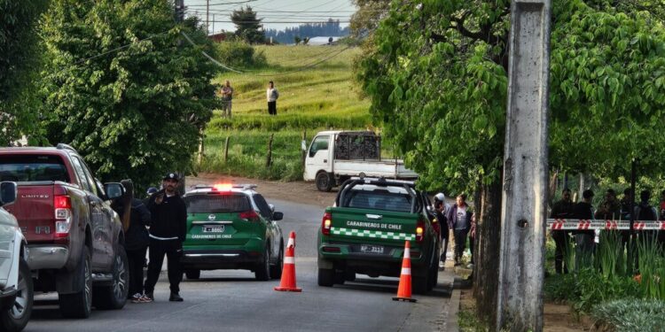 Nuevo asesinato en el Biobío: Un hombre es asesinado a balazos en Nacimiento.