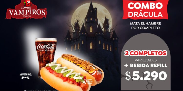 ¡Pronto Copec vuelve a encender el antojo nocturno con sus Combos Vampiro!