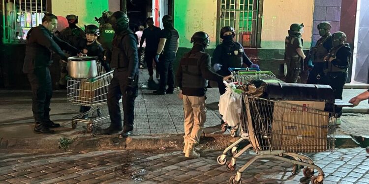 Operativo en Independencia decomisa más de 800 kilos de alimentos.