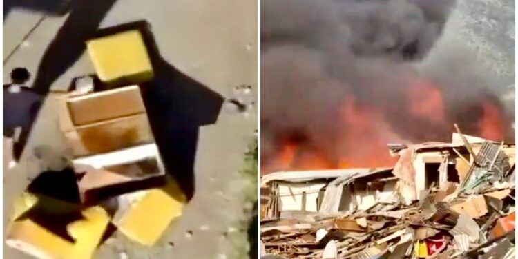 Municipio de La Florida presenta querella por incendio intencional en la toma Dignidad.