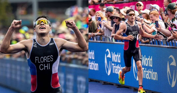Ignacio Flores hace historia y se sube al podio en el Mundial de Triatlón Junior 2025.