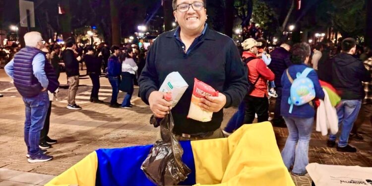 Celebración del aniversario en Curicó recolectó cerca de 100 kilos de alimentos para familias en situación de vulnerabilidad.