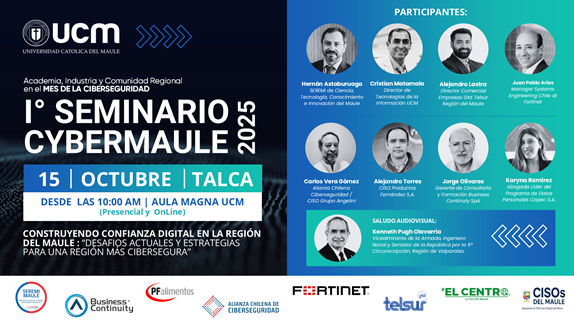 CyberMaule: Talca Acoge a Especialistas en Seguridad Digital