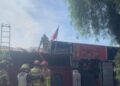 [COLINA] Fuego en un local de comida activa a los equipos de emergencia