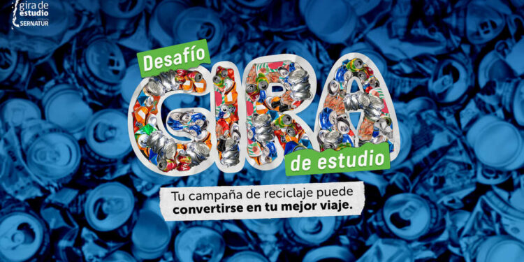 Desafío Gira de Estudio impulsa el reciclaje.