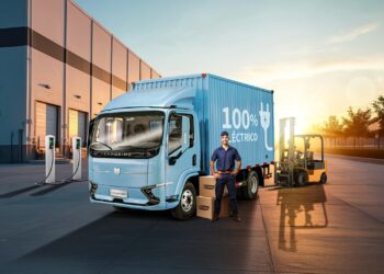 Landking presenta el LK8 EV, su nuevo camión eléctrico.