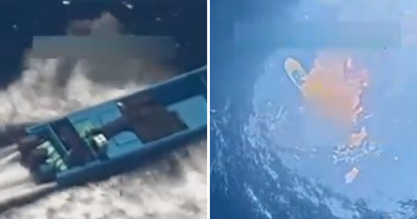 [VIDEO] EE. UU. lleva a cabo nuevo ataque contra supuesta narcolancha en el Pacífico