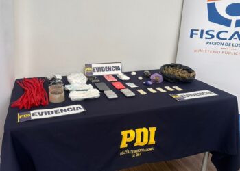 Detienen a tres extranjeros que introducían drogas en la cárcel de Valdivia a través de «pelotazos».