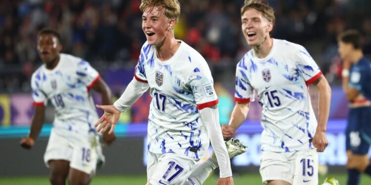 Noruega venció a Paraguay en el tiempo extra y avanzó a los cuartos de final del Mundial sub-20.