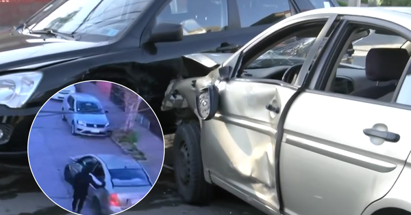 Conchalí: Delincuentes causan grave accidente después de asaltar a un adulto mayor y escapar.