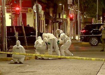 Indagan un presunto secuestro de un ciudadano venezolano en una concurrida avenida de Santiago: se realizaron disparos al aire.