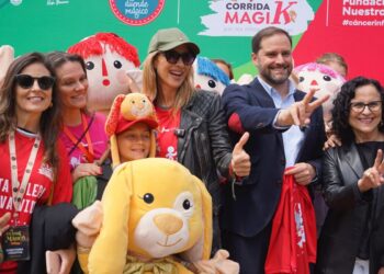Mi Duende Mágico y la Fundación Nuestros Hijos presentan la polera oficial de la II Corrida MagiK Infantil, a beneficio de los cabros con cáncer.