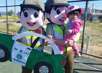 Carabineros promueve la prevención de riesgos en la infancia temprana.