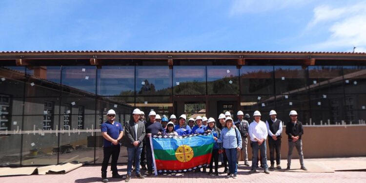 El nuevo CESFAM de Vichuquén avanza con un enfoque intercultural.