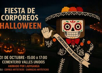 Fiesta de corpóreos de Halloween en el Cementerio Valles Unidos
