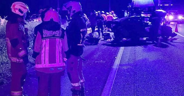 Trágico accidente en la Ruta 78 deja a dos menores muertos y cuatro heridos.