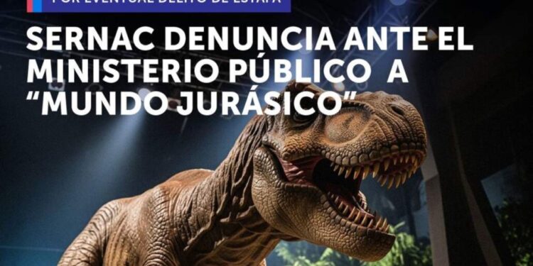 SERNAC presenta denuncia ante el Ministerio Público contra “Mundo Jurásico” por posible estafa: Evento estaba programado en el Biobío.