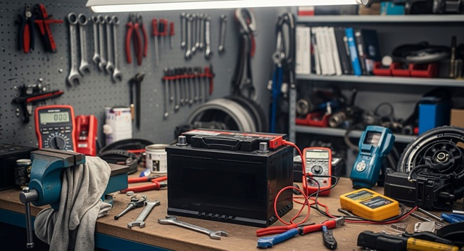 El reto del reciclaje y la reutilización de baterías de autos en Chile.