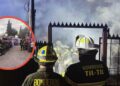 [TILTIL] Bomberos apagaron segundo incendio en la madrugada.