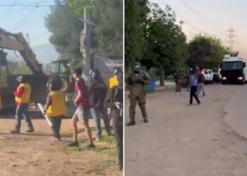 Parte el desalojo de la Toma Dignidad: más de 190 familias deben salir de La Florida.