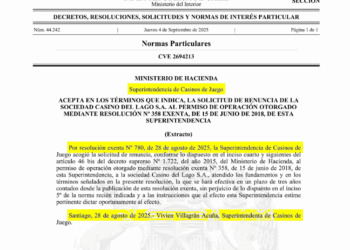 Hacienda confirma la renuncia de Enjoy al casino de Pucón: se prevé una nueva licitación para marzo.