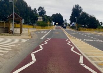 Inician los trabajos de mejora en la seguridad vial de la ruta E-30-F en Quintero.