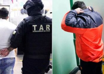 [VIDEO] Cinco imputados ligados al Tren de Aragua fueron enviados desde EE.UU. a Chile.