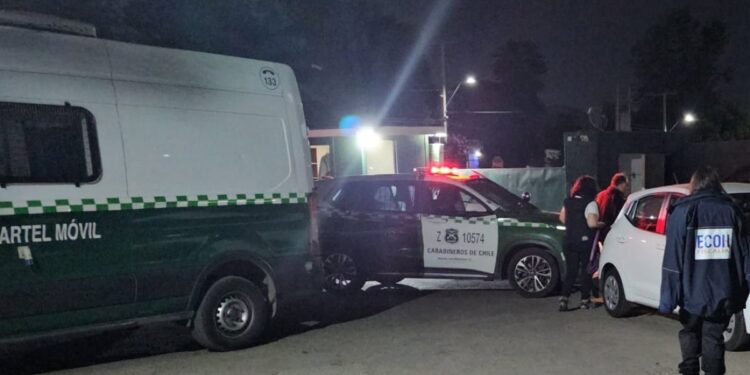 Hombre murió tras ser disparado en plena vía pública en Quilicura.