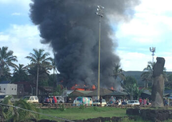 Corte Suprema ratifica condenas por homicidio frustrado, incendio, lesiones y daños en Isla de Pascua en 2019.