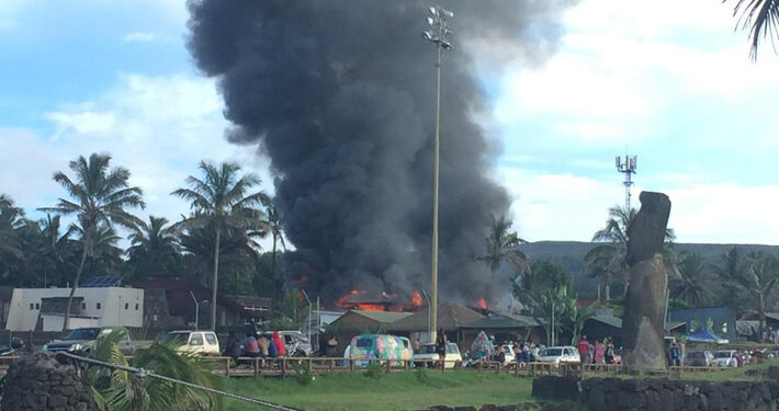 Corte Suprema ratifica condenas por homicidio frustrado, incendio, lesiones y daños en Isla de Pascua en 2019.
