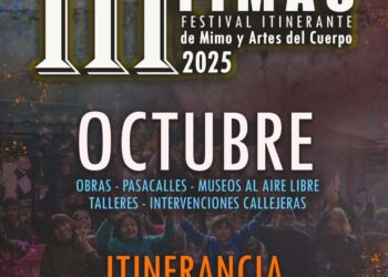 Festival Itinerante de Mimos y Artes Corporales 2025 vuelve a las canchas.