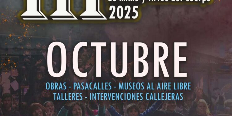 Festival Itinerante de Mimos y Artes Corporales 2025 vuelve a las canchas.