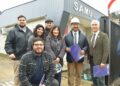 Consejeros regionales inspeccionan en el lugar las condiciones de la nueva Base SAMU de Rahue Alto, que será inaugurada en noviembre.