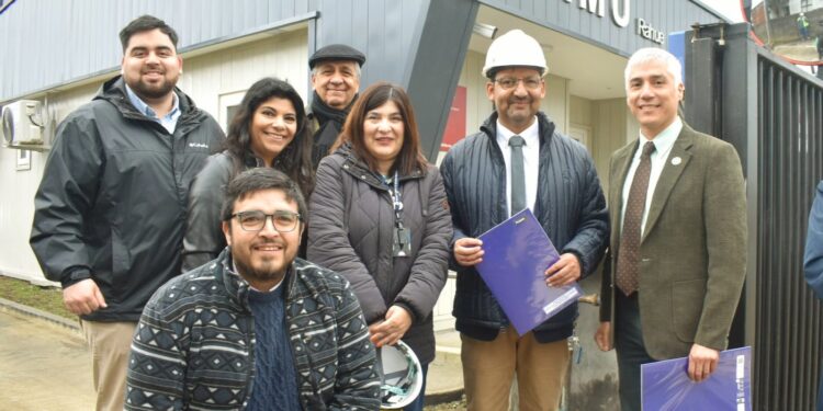 Consejeros regionales inspeccionan en el lugar las condiciones de la nueva Base SAMU de Rahue Alto, que será inaugurada en noviembre.