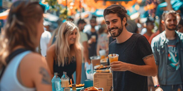 Santiago festeja la variedad de sabores en la Feria Gastronómica de Espacio M.