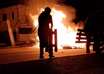 A seis años del estallido social en Chile: los días que dejaron huella en Colina en octubre de 2019.