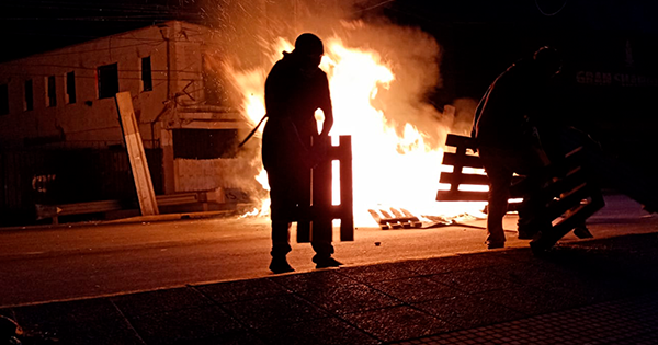 A seis años del estallido social en Chile: los días que dejaron huella en Colina en octubre de 2019.