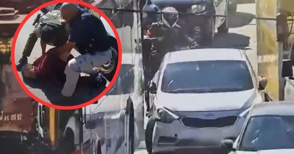 [VIDEO] Conductor atropella a una persona en Providencia y lo pillan en Macul tras una intensa persecución.